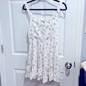 Brand New With Tags Forever 21 White Floral Dress